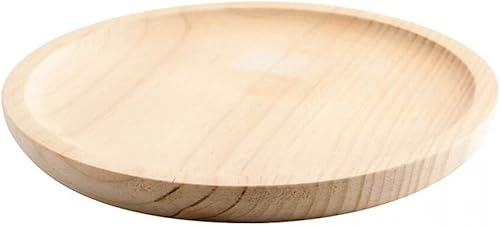 Artema Lot de 6 assiettes rondes en bois, diamètre 24 cm, lot de 6 assiettes de présentation, poulpe à la galicienne - Nail Gallerys