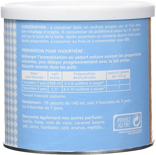 Lagrange Aromatisation Pêche pour Yaourts 425 g - Lot de 4 - Nail Gallerys