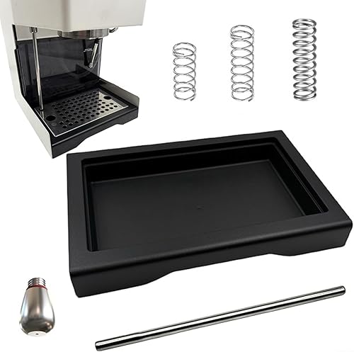 Pour bac d'égouttement fin Classic Pro à profil bas et 6 bar 9 bar 12 bar kit de modification à ressort OPV et long tube en acier inoxydable (1 buse) - Nail Gallerys