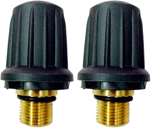 Feegow Bouchon de verrouillage de sécurité pour nettoyeur vapeur Karcher, joint torique noir, compatible avec 4 590105 0 et différents modèles d'accessoires de verrouillage de sécurité sous vide (1 - Nail Gallerys