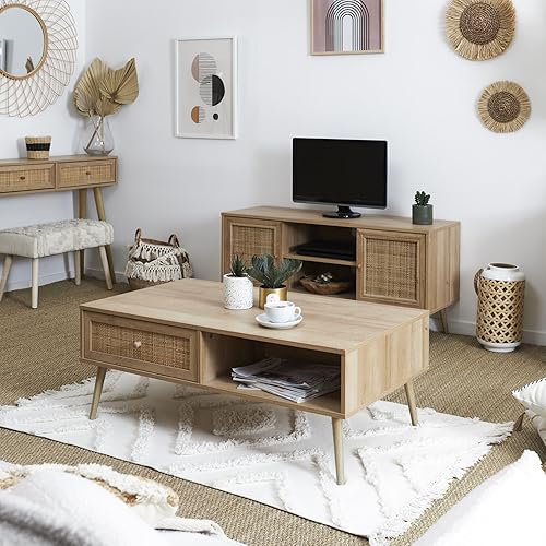 HOME DECO FACTORY - HD7458 - Table Basse Bali - Salon, Salle à Manger - Nail Gallerys