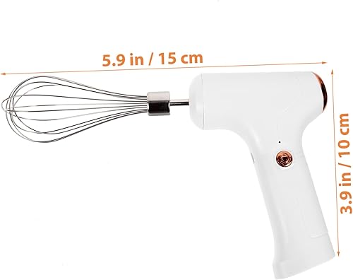 Cabilock Batteur à Œufs Électrique Mixeur Plongeant Multifonction Batteur à Main Ergonomique Accessoire De Cuisine Silencieux - Nail Gallerys
