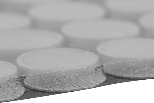 cyclingcolors Scratch Autocollant Rond Double Face Pastille Scratch Autocollant Crochets Boucles Création Couture Carterie DIY Artisanat 10 paires 35mm, noir - Nail Gallerys