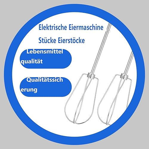 Lot de 2 fouets pour batteur à main, fouet de rechange universel pour battre l'unité de mélangeur, fouet pour mixeur - Nail Gallerys