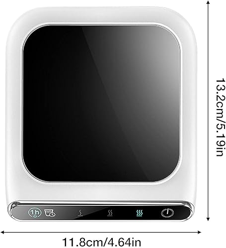 Tasse électrique Tasse Intelligente Coaster Tasse Chauffe-Tasse Plaque chauffante Mise Hors Tension Automatique Chauffe-Tasse à café pour Bureau à Domicile 10 W - Nail Gallerys