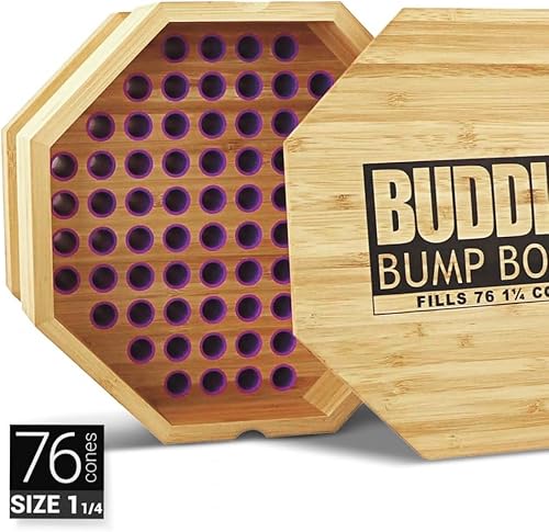 Buddies Boite de Remplissage pour 76 Cones 1 1/4 Bump Box octogone - Nail Gallerys