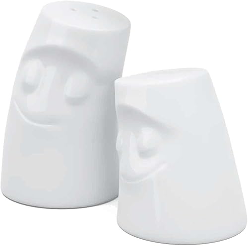 Duo sel et poivre en porcelaine de tassen - fabriqué en allemagne - Nail Gallerys