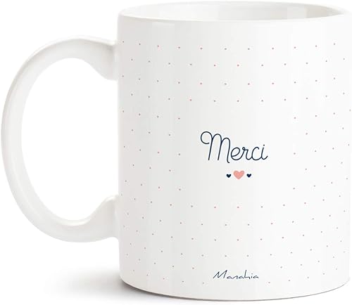 Manahia Mug Cadeau Maîtresse - Ma maîtresse c'est la plus gentille de la Terre - Avec Boite Kraft - Imprimé en France - 330 mL Céramique - Mug Ecole - Tasse Merci Maîtresse - Fête Année Scolaire - Nail Gallerys