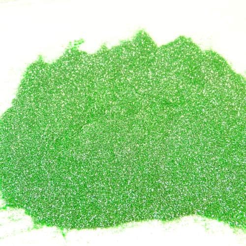 Craftplay Sable à Paillettes colorées | Sac de 200 g | Mélange de Paillettes argentées Fines et de Sable | Vert - Nail Gallerys
