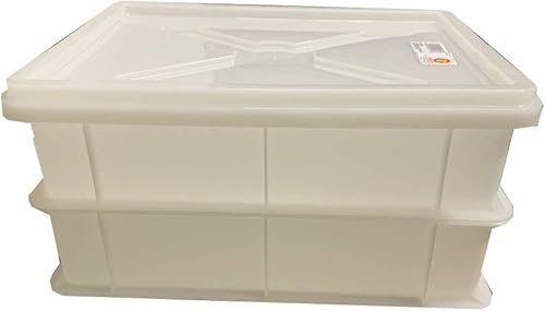 bis Boîte à pâtes Service 30 x 40 x (H) 10 cm, superposables avec 1 couvercle, récipient de levage, pâte, pain, bac de protection anti-éclaboussures pour cafetière à café - Nail Gallerys