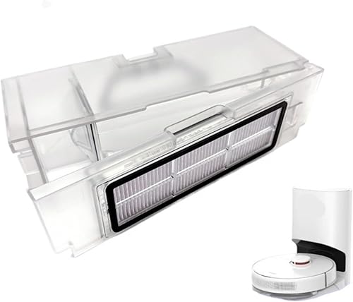 Pièces De Rechange For Bac À Poussière, Compatible Avec L'aspirateur Robot Dreame D10 Plus, Accessoires, Bac À Poussière, Filtre HEPA, Bac À Poussière En Option(Bin without Filter) - Nail Gallerys