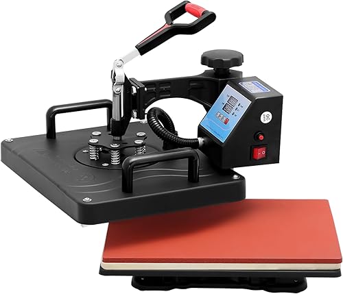 LetCart Machine à presser thermique 1400 W 29 x 38 cm | Presse à sublimation certifiée CE/FCC avec fonction rotative à 360° et régulateur de pression | Transfer professionnel pour textiles et - Nail Gallerys