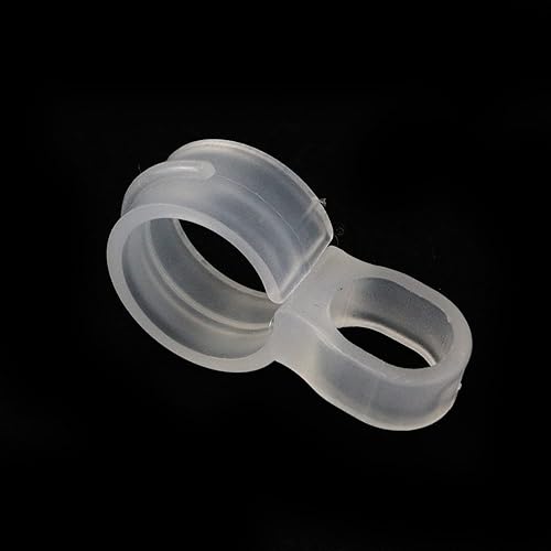 HEVSTIL Lot de 20 crochets de suspension résistants au vent, antidérapants pour séchoir à linge, boucles de suspension coupe-vent pour tringle à linge, séparateurs pour suspendre des vêtements, 45 mm - Nail Gallerys