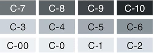 COPIC Sketch Lot de 12 Marqueurs de dessin Couleurs Portraits 21075705 - Nail Gallerys