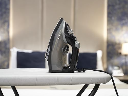 Fer à vapeur Corby Sherwood 1600W en noir - Prise UE - Nail Gallerys