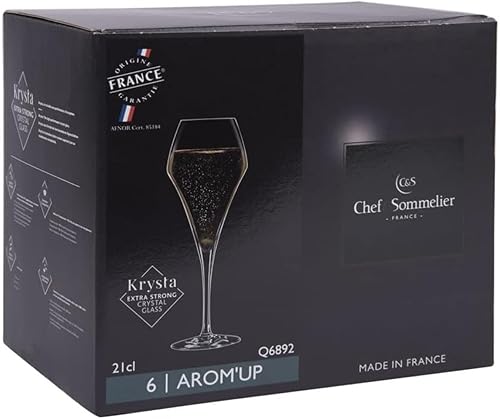 Chef Et Sommelier - Flûte à champagne Arom'up 21 cl (lot de 6) - Nail Gallerys