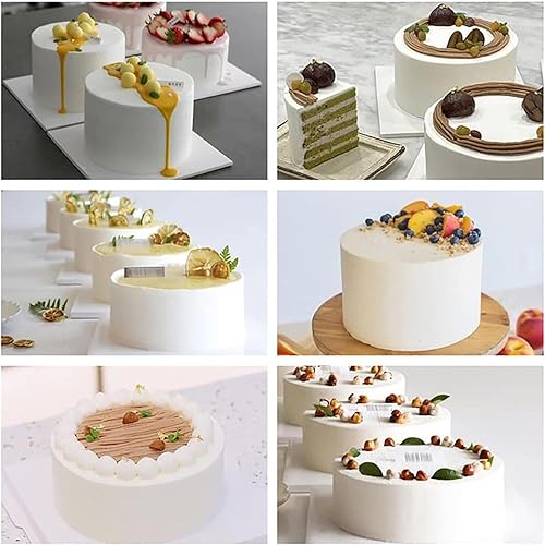 RayGenius Machine Automatique à éTaler Et à Enrober La CrèMe pour GâTeaux Machine à éTaler Et à Lisser La CrèMe pour GâTeaux Et Pains,White - Nail Gallerys