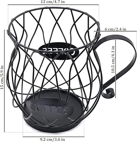 Klsoale Panier à Capsules De Café, Organisateur De Dosettes De Café Panier De Rangement pour Capsules De Café Porte-Capsules De Café Design Original pour la Maison Café Hôtel Ornements - Nail Gallerys