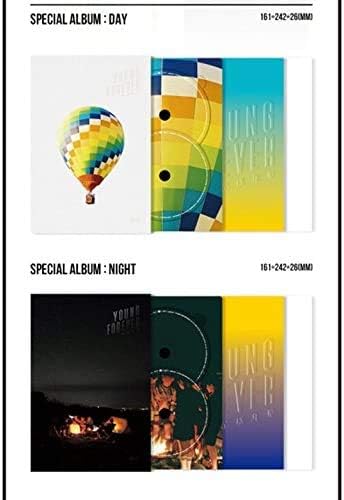 Big Hit Ent. BTS Bangtan Boys - Young Forever [Day+Night ver. Set] Album+Extra Photocards Set - Nail Gallerys
