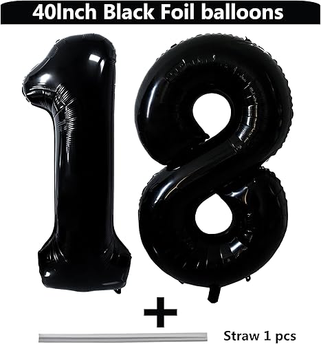 Ballon noir en forme de chiffre 101 cm Ballon noir 29 ans Décoration d'anniversaire 29 ans Ballon géant à l'hélium 92 Décoration de fête de mariage anniversaire Numéro 29/92 - Nail Gallerys