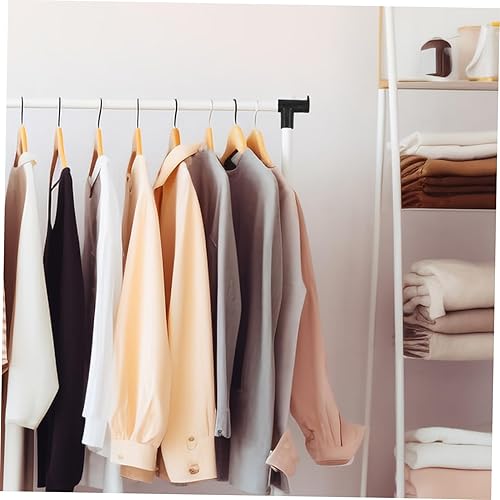 PRETYZOOM 2pièces Lot de Connecteurs Angles Droits pour Porte-vêtements Joints De Support pour Étagère À Vêtements Accessoires De Séchage pour Armoire - Nail Gallerys