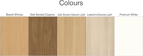 Comfort 5+ | Armoire machine à coudre | (Lakeland Acacia Light, L (Air-lift 10 to 15 kg)) - Nail Gallerys