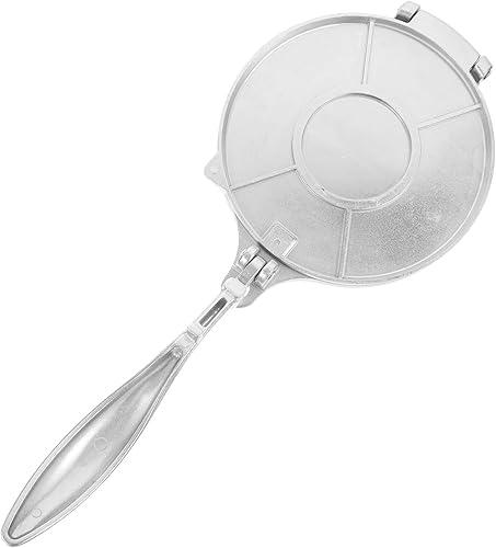 ABOOFAN Quesadilla Maker Presse à tortillas Presse à tortillas Presse Empanada Maker Presse à tortillas Presser Chapati à tourner Presse à pizza Onigiri Forme argentée 30 cm - Nail Gallerys