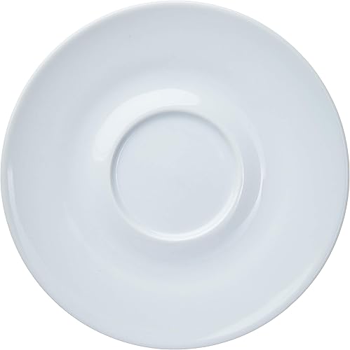 LAVAZZA - Sous-Tasses Lavazza Cappuccino - Lot de 6 en Porcelaine, Compatibles Tasses 160 ml - Nail Gallerys