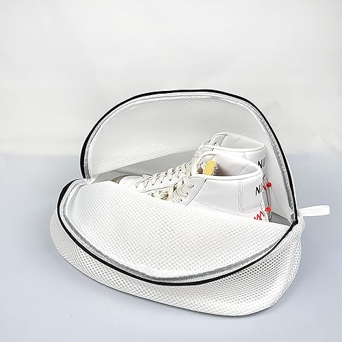 Lot de 3 Sacs de Lavage pour Chaussures de Bonne qualité, Sacs de Lavage réutilisables, Filet Linge Machine à Laver，Sac Lavage Chaussures Machine à Laver,Sac Lavage Chaussures,Filet de Lavage - Nail Gallerys