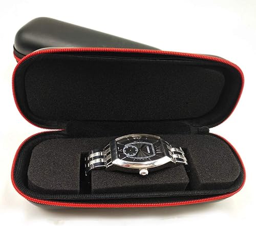 FackLOxc 1 boîte de montre portable en EVA étanche pour montre avec fermeture éclair pour exposition - Nail Gallerys