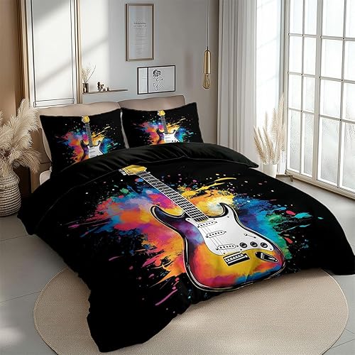 Housse de Couette 90 x 190 cm Cœur Romantique Parures de Lit Enfants Polycoton Douce et Confortable Rouge Jade Housse de Couette Set avec 1 Taie d'oreiller Housse de Couette avec Fermeture éclair - Nail Gallerys