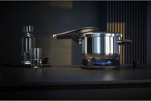 WMF Perfect Premium Lot de 3 cocottes à Induction 6,5 l + 3 l avec kit d'insertion, Acier Inoxydable Cromargan, 2 Niveaux de Cuisson, Bouton Rotatif - Nail Gallerys