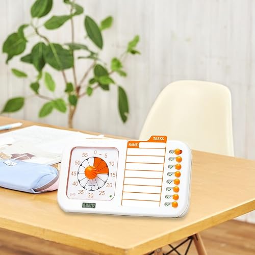 Milageto Timer visuel pour enfants avec planche de planification fournit une multifonction quotidienne pour faire la liste de contrôle du compte à rebours pour - Nail Gallerys