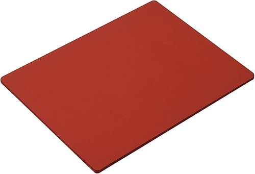 FUNFANG Presse à chaleur, 38 x 38 cm, tapis de pressage à chaud en caoutchouc de silicone rouge, compatible avec Easy Press 2 pour t-shirts - Nail Gallerys