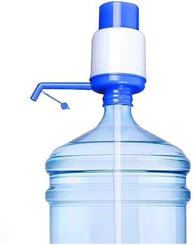 Clixde Distributeur d'eau portable en plastique avec pompe à main pour eau potable, ajustement universel, chargement par le bas, sans BPA - Nail Gallerys