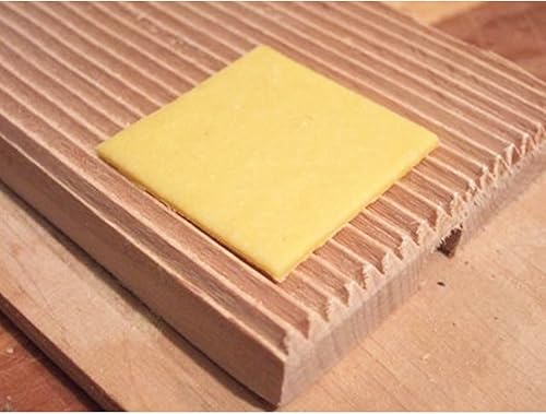 Eppicotispai EP-89 Décapant à Garganelli et Gnocchi avec pagaie en hêtre naturel Marron - Nail Gallerys