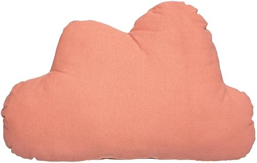 Atmosphera - Coussin Enfant Berlingot Nuage - Coton - Rose Terracotta - 45x28 cm - Nail Gallerys