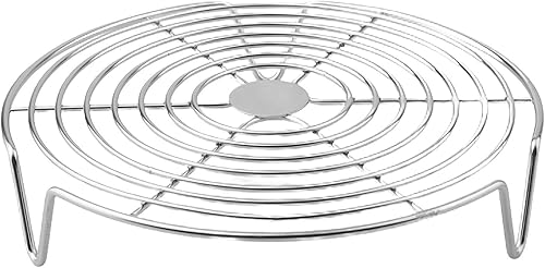 Grille de cuisson en acier inoxydable pour cuire des boulettes et des œufs à la vapeur, convient pour différentes casseroles et poêles (20 cm) - Nail Gallerys