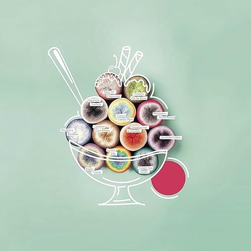 Scheepjes Frosted Whirl 1x1000m - 321 Yummy Tummy - Nail Gallerys