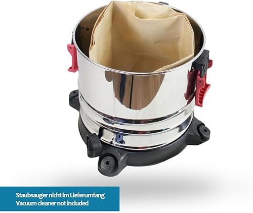 MisterVac | 10 sacs d'aspirateur compatibles avec Parkside PWD12 B1 471958_2407 - Nail Gallerys