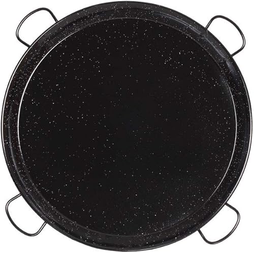 Cofan Poêle à Paella avec 4 poignées, Acier, Gris, 99. cm - Nail Gallerys