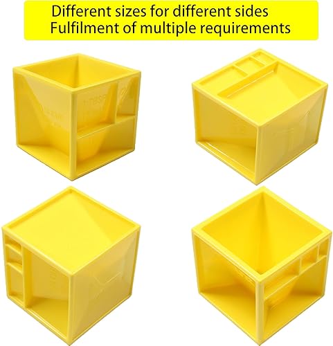 Gobelet doseur de cuisson, verre doseur au lave-vaisselle, cuillère à mesurer, cuillère à mesurer en plastique, set de cuillère, cube de cuisine - Nail Gallerys