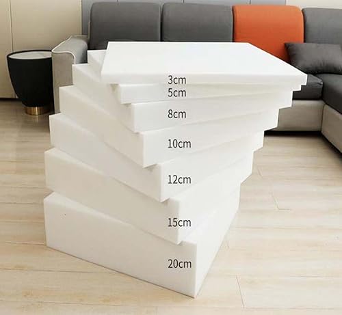 TALCON Feuille de mousse d'ameublement blanche haute densité pour affaissement des sièges, coussin de réparation de canapé pour causeuse sectionnelle, rembourrage intérieur/extérieur, coussin de - Nail Gallerys