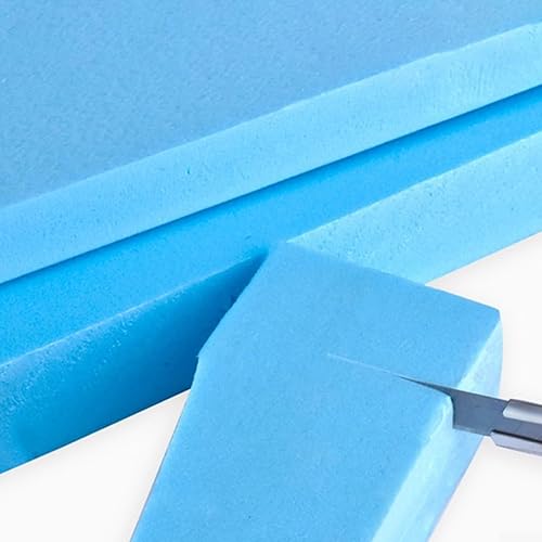 BBTISG Planche de Mousse de Micro Paysage, 30 x 10 x 5cm Blocs de Polystyrène Bloc De Mousse Rectangulaire pour Sculpture, Modélisation, Bricolage et Projets D'artisanat - Nail Gallerys