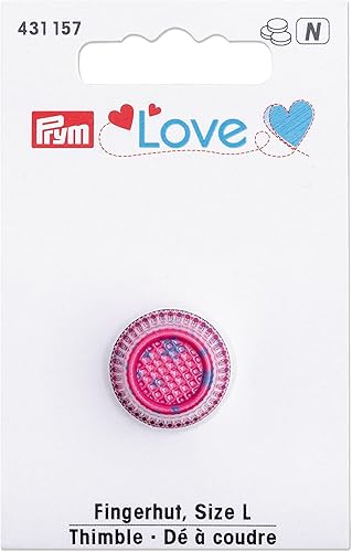 Prym Dé à Coudre, Rose Bonbon, Ø 18 mm - Nail Gallerys