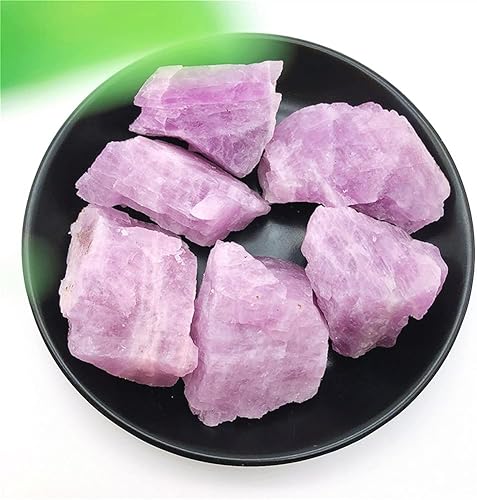 ADovz Pierre de Kunzite spodumène Violet Naturel Cristal Brut Pierres brutes Originales Cristaux de Quartz naturels 1pc JIZTGEDM (Size : 30-50 Grams) - Nail Gallerys