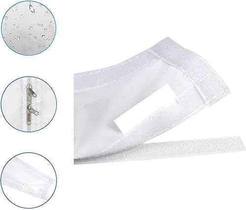 RANRAO Lot de 2 joints de fenêtre universels pour climatiseur portable, tissu d'étanchéité pour fenêtres à battant - Nail Gallerys