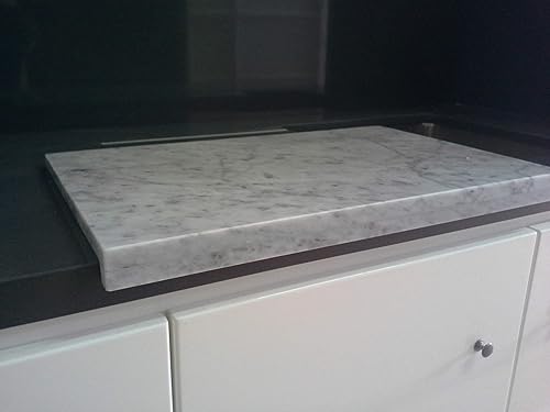 Carrara - Base en marbre pour pétrir, blanc - Nail Gallerys