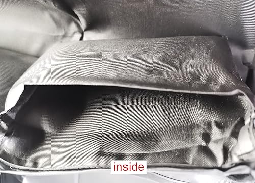 Lin's Liliana Grand sac pliable 50 x 66 cm - Réutilisable - Léger - Séchage rapide - Résistant aux déchirures - Pour courses, voyage, excursion - Nail Gallerys