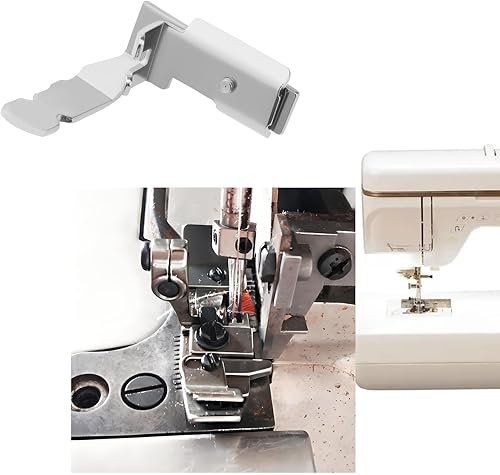 OTOTEC 2pcs Pied-de-biche Réglable pour Passepoil à Fermeture Éclair Pied-de-biche à Tige Basse pour Machine à Coudre Pied-de-biche à Fermeture Éclair Compatible avec Babylock - Nail Gallerys